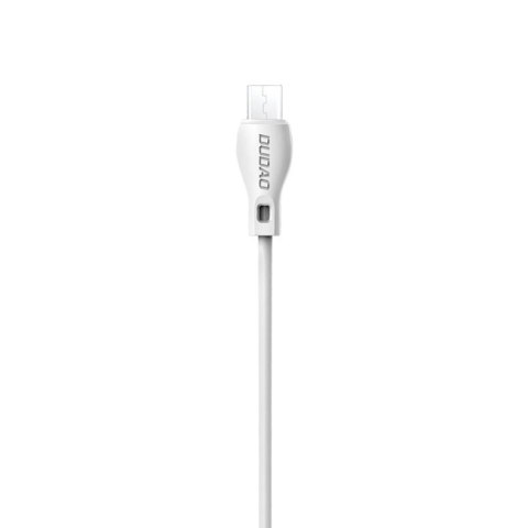 Przewód kabel USB - micro USB 2.4A 1m biały DUDAO