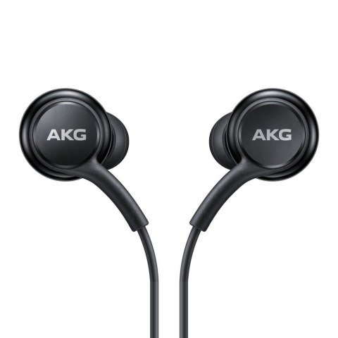 Przewodowe słuchawki dokanałowe AKG złącze USB-C czarny SAMSUNG