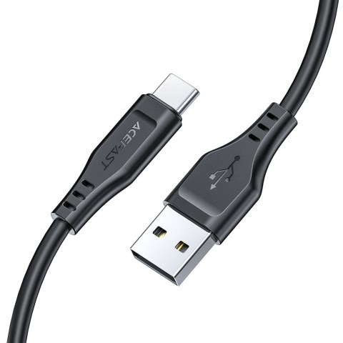 Kabel przewód do telefonu USB - USB-C 3A 1.2m czarny ACEFAST