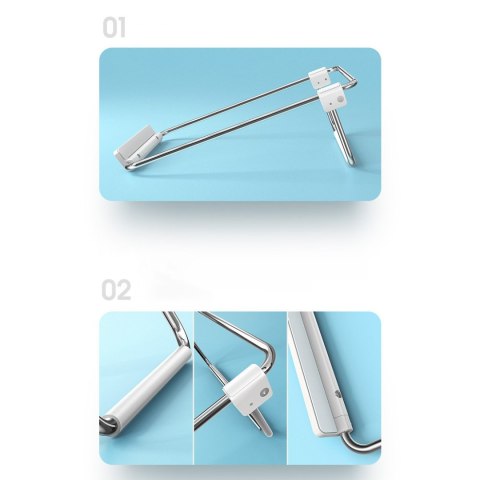 Regulowana podstawka stojak pod laptopa srebrny UGREEN