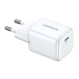 Szybka ładowarka sieciowa GaN 1x USB-C 20W PD Nexode Mini biała UGREEN
