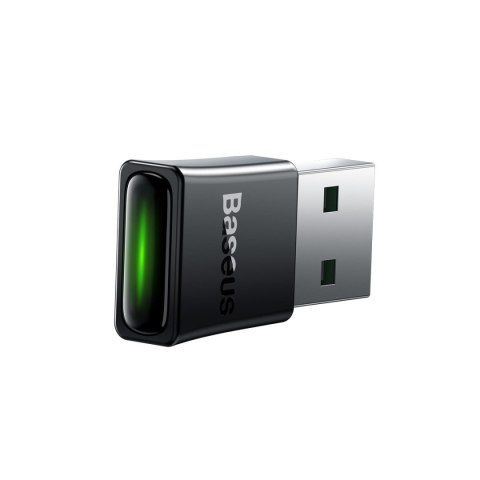 Adapter konektor nadajnik odbiornik Bluetooth 5.3 USB zasięg 20m czarny BASEUS