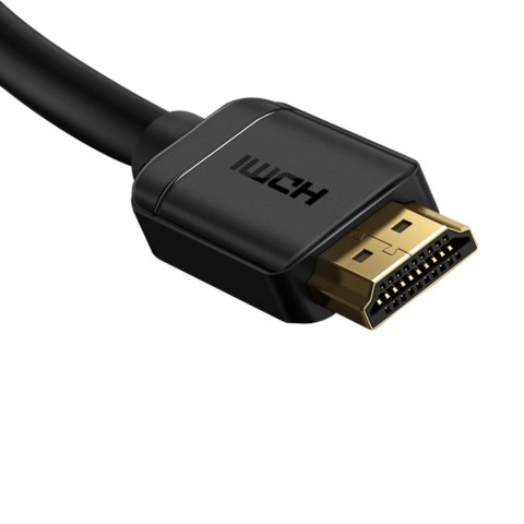 Długi kabel przewód HDMI 2.0 1080p 60Hz 20m czarny BASEUS