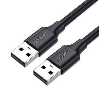 Elastyczny giętki kabel przewód USB 2.0 480Mb/s 1.5m czarny UGREEN