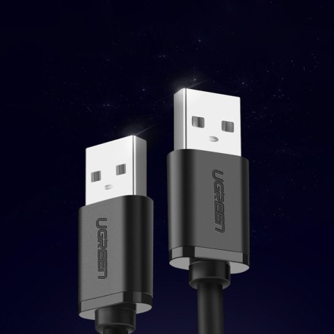 Elastyczny giętki kabel przewód USB 2.0 480Mb/s 1.5m czarny UGREEN