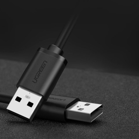 Elastyczny giętki kabel przewód USB 2.0 480Mb/s 1.5m czarny UGREEN