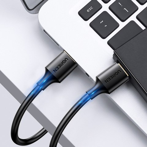 Elastyczny giętki kabel przewód USB 2.0 480Mb/s 3m czarny UGREEN