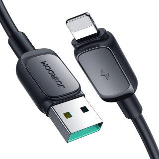 Kabel przewód do iPhone Lightning - USB 2.4A 480Mbps 2m czarny JOYROOM