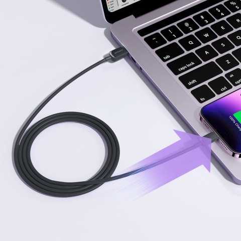 Kabel przewód do iPhone Lightning - USB 2.4A 480Mbps 2m czarny JOYROOM