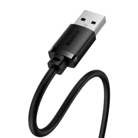 Przedłużacz kabla przewodu USB 2.0 0.5m czarny BASEUS