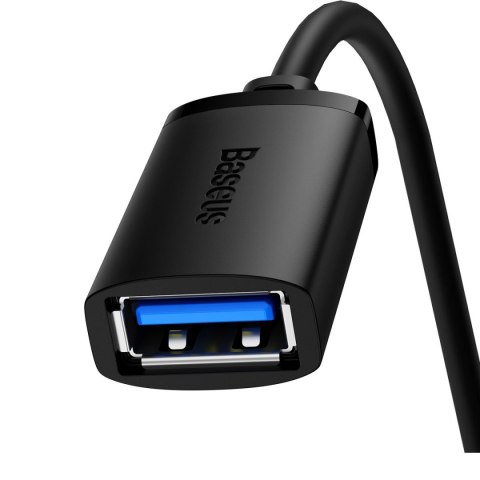 Przedłużacz kabla przewodu USB 3.0 1.5m czarny BASEUS