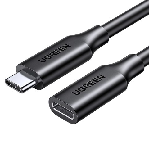 Przedłużacz kabla przewodu USB-C 100W 10Gb/s 1m czarny UGREEN