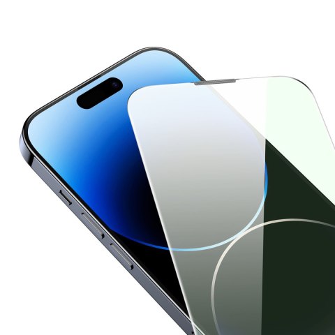 Szkło hartowane do iPhone 14 Pro Max na cały ekran 0.3mm Anti Blue Light BASEUS