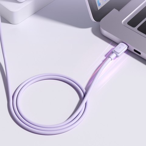 Kabel przewód USB-C - USB-C 100W 1.2m fioletowy JOYROOM