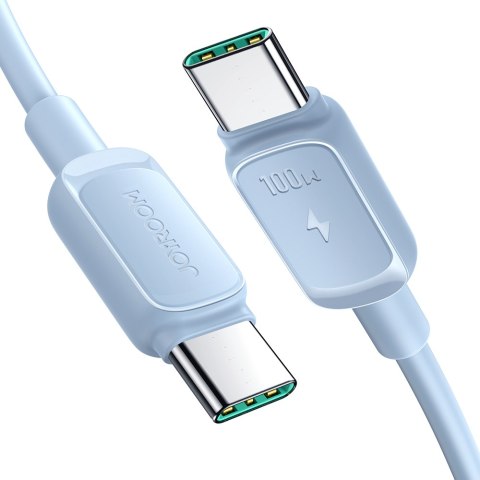 Kabel przewód USB-C - USB-C 100W 1.2m niebieski JOYROOM