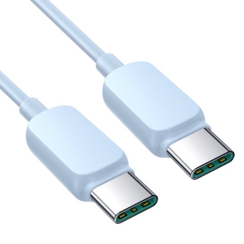 Kabel przewód USB-C - USB-C 100W 1.2m niebieski JOYROOM