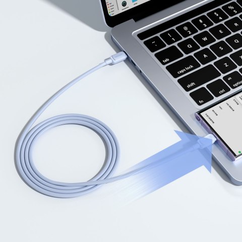 Kabel przewód USB-C - USB-C 100W 1.2m niebieski JOYROOM