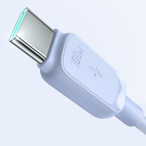 Kabel przewód USB-C - USB-C 100W 1.2m niebieski JOYROOM