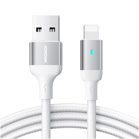 Kabel przewód do iPhone A10 Series USB - Lightning 2.4A 1.2m biały JOYROOM