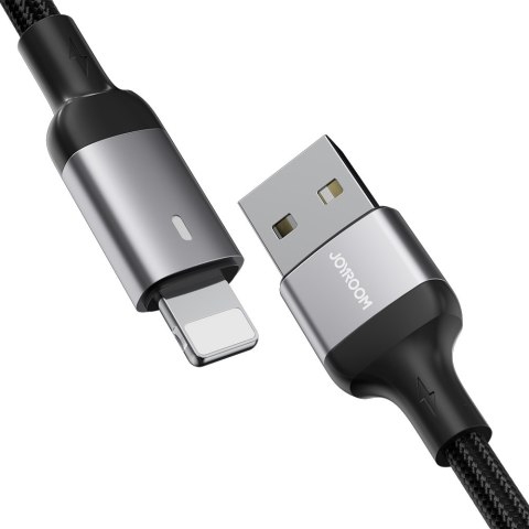 Kabel przewód do iPhone A10 Series USB - Lightning 2.4A 1.2m czarny JOYROOM