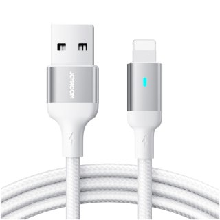 Kabel przewód do iPhone A10 Series USB - Lightning 2.4A 2m biały JOYROOM