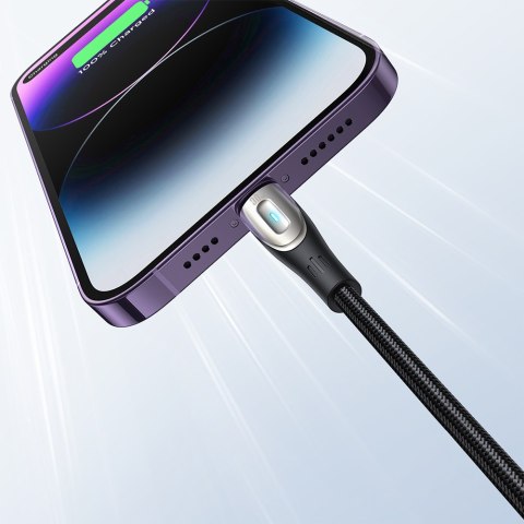 Kabel przewód do iPhone Pioneer Series USB-C - Lightning 30W 1.2m czarny JOYROOM