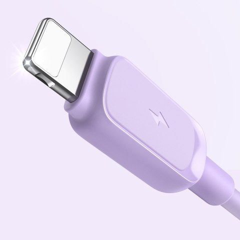 Kabel przewód do iPhone USB-A - Lightning 2.4A 1.2m fioletowy JOYROOM