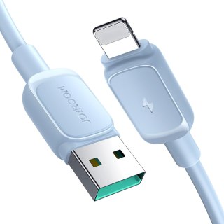 Kabel przewód do iPhone USB-A - Lightning 2.4A 1.2m niebieski JOYROOM