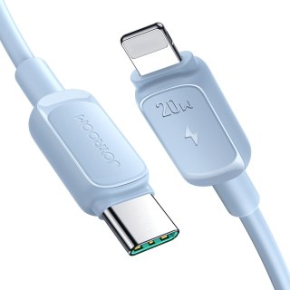 Kabel przewód do iPhone USB-C - Lightning 20W 1.2m niebieski JOYROOM