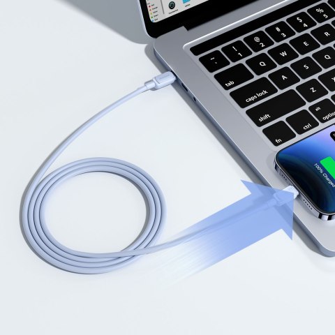 Kabel przewód do iPhone USB-C - Lightning 20W 1.2m niebieski JOYROOM