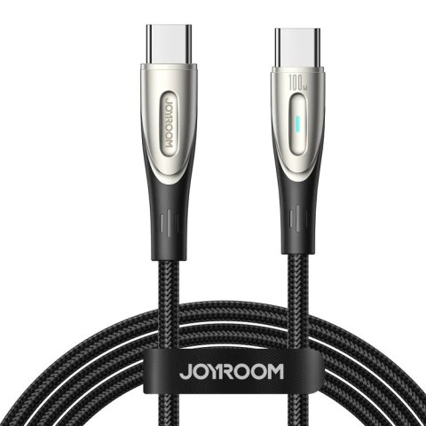 Kabel przewód w oplocie Pioneer Series USB-C 240W 1.2m czarny JOYROOM