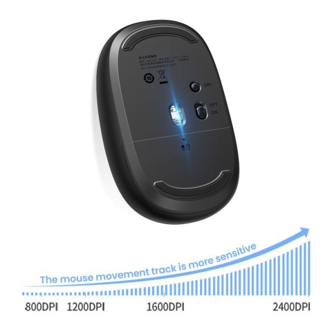 Myszka bezprzewodowa do komputera USB 2.4GHz granatowa UGREEN