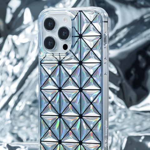 Etui pokrowiec na iPhone 14 obudowa na tył plecki Miya Series laser color KINGXBAR