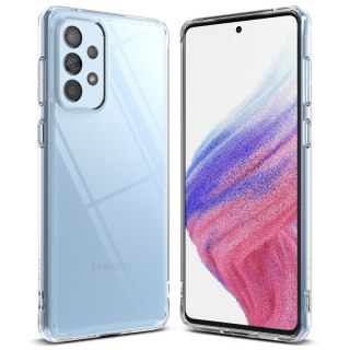 Etui pokrowiec z żelową ramką Galaxy A73 Fusion przezroczysty Ringke