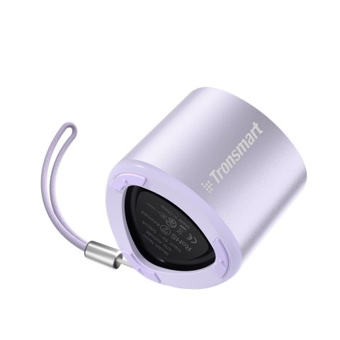 Mały Mini głośnik bezprzewodowy TWS Nimo Bluetooth 5.3 5W fioletowy Tronsmart