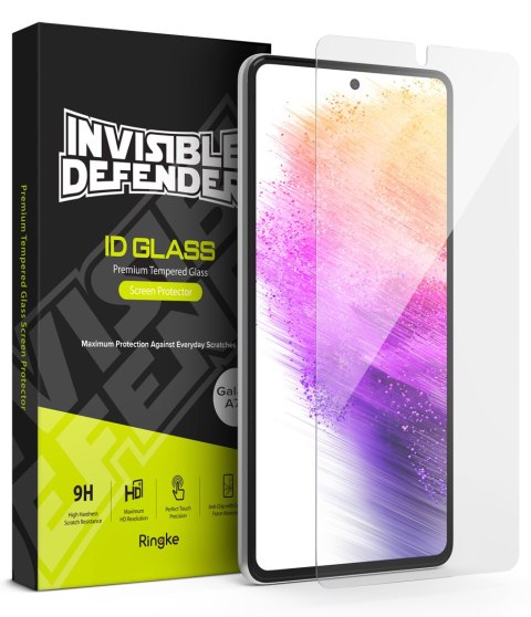 Szkło hartowane na ekran Galaxy A73 5G Invisible Defender ID Glass 2.5D 0.33mm Ringke