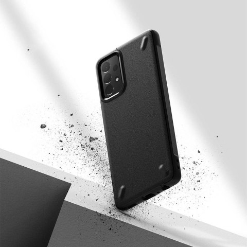 Wytrzymałe wzmacniane etui do telefonu GALAXY A72 4G ONYX szary Ringke