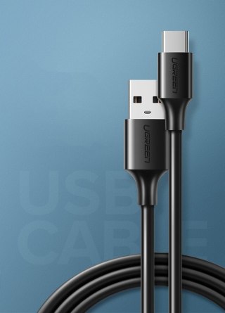 Wytrzymały kabel przewód USB - USB-C 480 Mbps 3A 1.5m czarny UGREEN