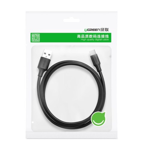 Wytrzymały kabel przewód USB - USB-C 480 Mbps 3A 1.5m czarny UGREEN