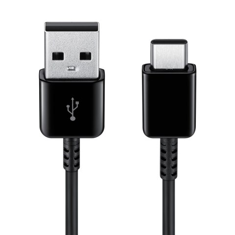 2 x Kabel przewód Samsung USB - USB-C 480Mb/s 5A 1.5m czarny ZESTAW 2szt SAMSUNG