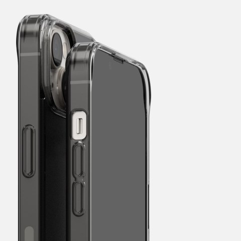 Etui ochronne pokrowiec do iPhone 14 Plus z żelową ramką Fusion Matte szary Ringke