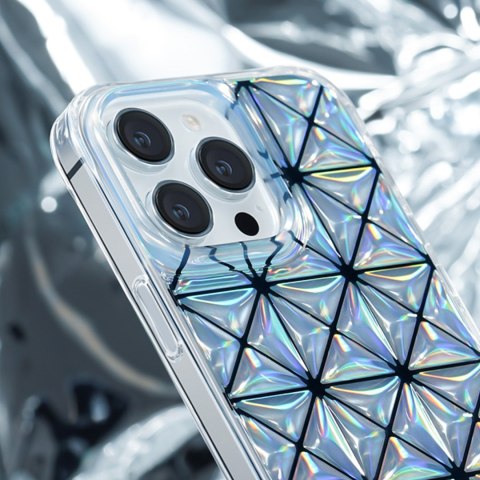 Etui pokrowiec na iPhone 14 Plus obudowa na tył plecki Miya Series laser color KINGXBAR