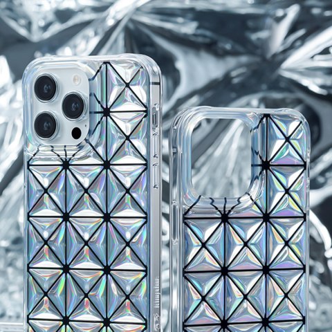 Etui pokrowiec na iPhone 14 Plus obudowa na tył plecki Miya Series laser color KINGXBAR