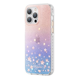 Etui pokrowiec w gwiazdki iPhone 14 Pro Max Heart Star Series ZODIAC KINGXBAR