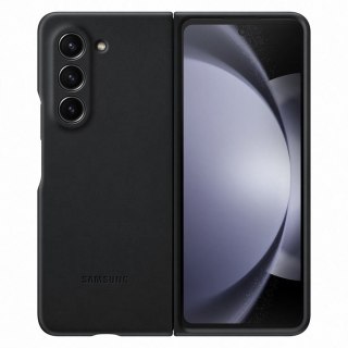 Etui pokrowiec z ekoskóry do Samsung Galaxy Z Fold 5 czarne SAMSUNG