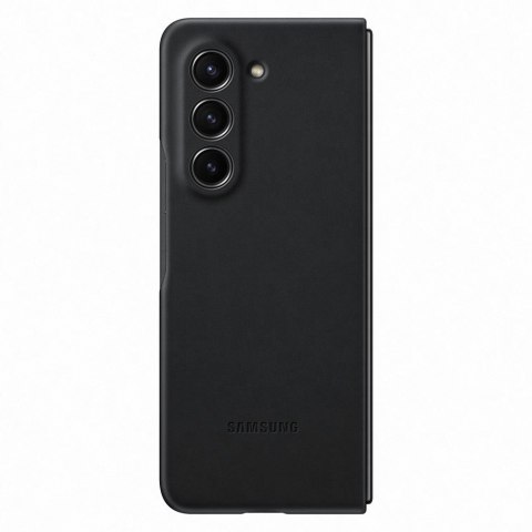 Etui pokrowiec z ekoskóry do Samsung Galaxy Z Fold 5 czarne SAMSUNG