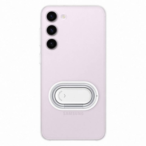 Etui pokrowiec z podstawką Samsung Galaxy S23+ Clear Gadget Case przezroczyste SAMSUNG