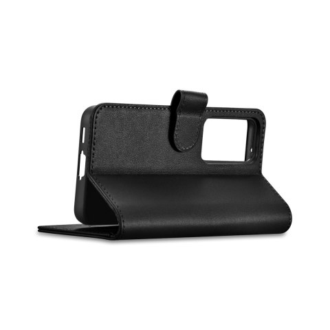 Etui skórzany pokrowiec portfel do Samsung Galaxy S23+ Wallet Case czarne ICARER