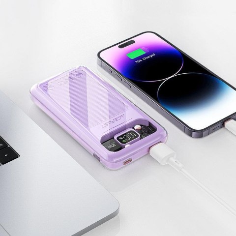 Powerbank 10000mAh Sparkling Series szybkie ładowanie 30W różowy ACEFAST