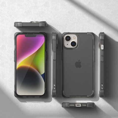 Trwałe i wytrzymałe etui do iPhone 14 Plus Fusion Bumper szary Ringke